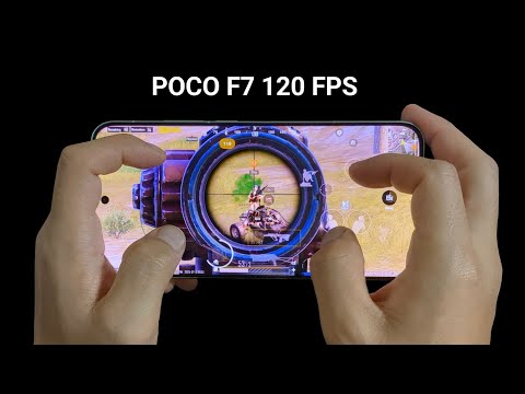 POCO F7 120 FPS HANDCAM 4 FINGER FULL GYRO