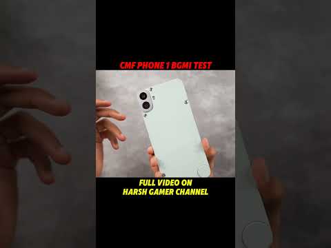 Cmf Phone 1 Bgmi Test 120Fps Test Graphics Test #cmfphone1 #bgmi #shorts