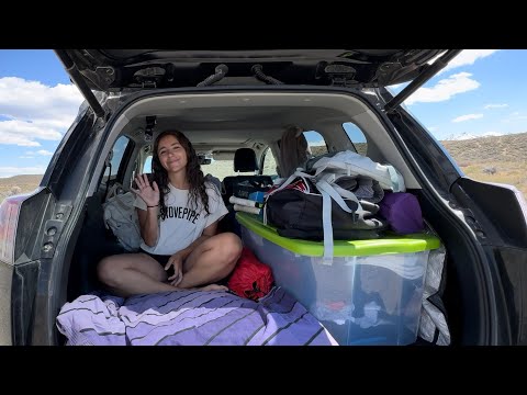 Car tour | living in a RAV4 full time