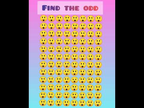 find the odd emoji 😲 in 5 Seconds 🔥#findtheodd#challenge#shorts