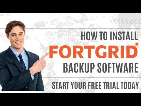 How to Install FORTGRID backup software on your Desktop?