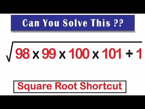 A NICE SQUARE ROOT  SOLVING WITHOUT CALCULATOR l FAST TRICK l MATH OLYMPIAD CHALLENGE
