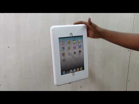 Swivel Odyssey Wall mount POS Kiosk secure for Ipad, Samsung & Lenovo tablets Precision Metal Works.