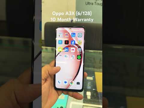 Oppo A3X(6/128) 10 Month Warranty #smartphone #mobile #viralshorts