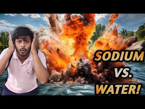 सोडियम मेटल को पानी में मिलाने की गलती मत करना ? | what Happens when Sodium Hits Water ?