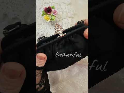 Timeless Fashion reserch Details , Vintage Evening bag#shorts #viralvideo