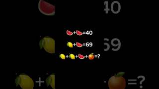can you solve it? 🤔😬🧐🤯 #hard #tricky #math #funny #short #emoji #smart
