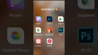 MY❤ LIFE 😍MY PHOTO EDITING APP  💥LIGHTROOM PICSART SKETCHBOOK Snapseed Toolwiz photo editing PS CC 💥