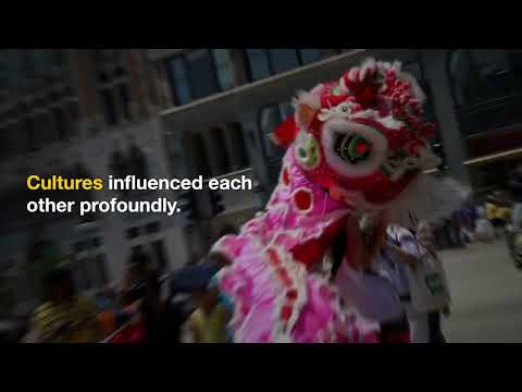 The influence of  Silk Road