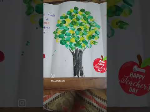 Teachers Day special Greetings Card making design idea