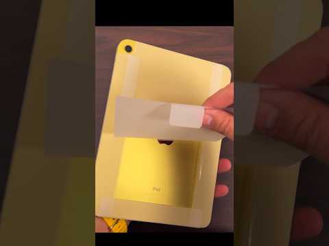 Unboxing the 10.9-inch iPad in Yellow Finish and 256 GB storage. Retail Price was $599.