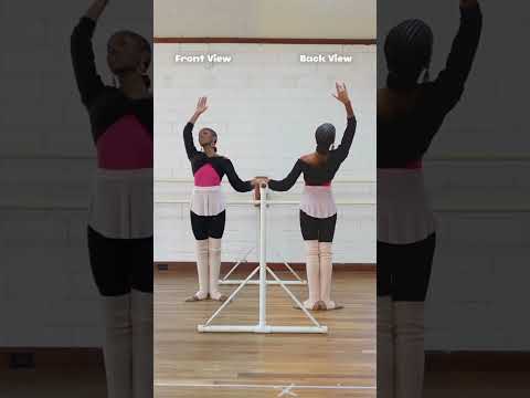 Take Ballet Class with me on my Channel! BEGINNER BALLET Barre, everyone is welcome! 🩰✨#ballet