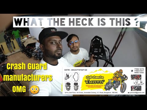 Crash Guard Manufacturer in Banglore | All Bikes | @grxindia