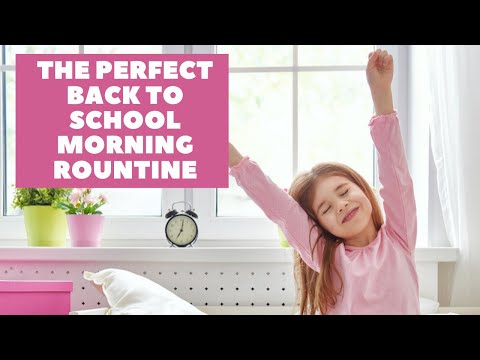 The Perfect 6 Step Morning Routine for School Going Kids | Back to School 2020 by Junior Scholars