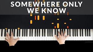 Somewhere Only We Know - Keane | Tutorial of my Piano Cover
