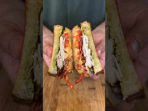 This may have been the best sandwich I have had!! #recipe #shortsfeed #food #sandwich