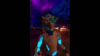 Trying to Cute vrchat with face tracking (again) #furry #vrchat #facetracking