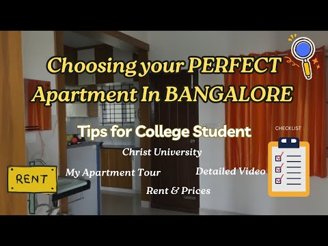 Apartment Hunting in Bangalore | Tips for college students, rents prices and more! Christ University