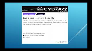 Cybersecurity Tips and Tools “Training, What is Available at no Cost” – Session 5
