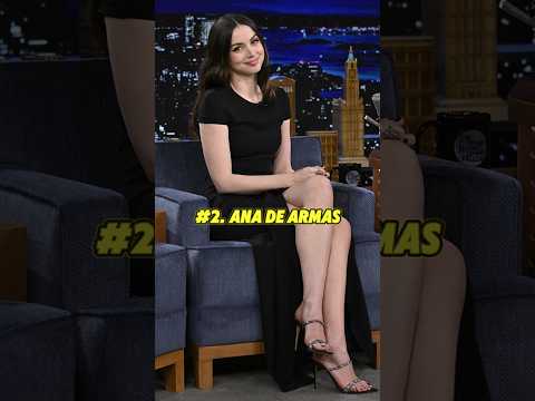 Top 10 Most Beautiful Hollywood Actresses in 2025 🌟 #shorts #anadearmas #top10