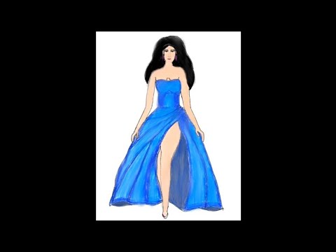 "How to draw""Satisfying videos" beautiful hot girl for beginners. #mrart
