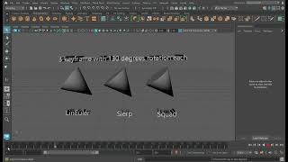 Comparing interpolation methods LinEuler, Slerp and Squad.  Example 2 solution