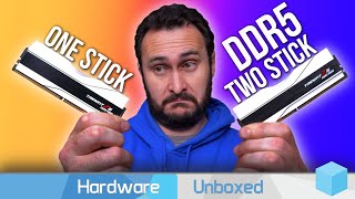 Saving Money on DDR5 RAM: (1 x 16GB vs. 2 x 16GB) Single Channel vs. Dual Channel