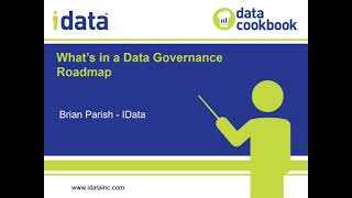 What's in a Data Governance Roadmap