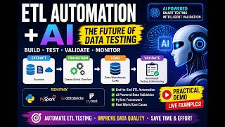 Live Demo Advanced ETL Automation Framework Agentic AI LLM Testing | 9739896812 | 05-July-2026
