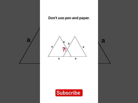 find the angle | #maths #puzzle