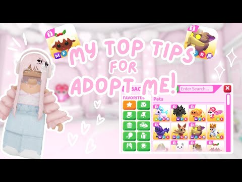 ₊˚⊹ ᰔ My Top Tips For Adopt Me! - #adoptme  ≽^• ˕ • ྀི≼