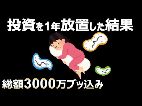 【衝撃公開】無職が3000万投資して1年放置した結果に絶句【高配当・投資信託・米国ETF】