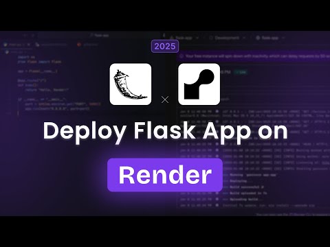 How to Deploy Flask app on Render | Tutorial