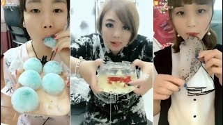 Most Satisfying Ice Eating ASMR Videos | Eat and Drink Compilation #24