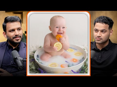 Watch this Before Giving Your Baby a Milk Bath & Ghee Massage for Fair Skin | Raj Shamani Clips