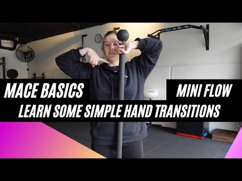 steel mace beginners hand transitions build a flow