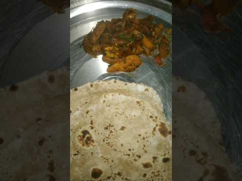 #Raw Jackfruit Recipe 😋 #Special side dish for chapati #dinnerrecipes #kathalkisabji #shorts