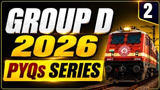 RRB GROUP D 2026 | PYQs | MOST IMPORTANT MCQs | RAILWAY EXAM 2026 | PRACTICE SET–2 | INDOLOGUS