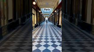 Beautiful shopping corridors in Paris #parisvlogger