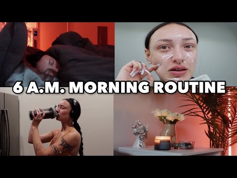 productive morning routine as an influencer in LA