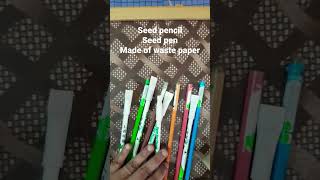 Ecofriendly stationery part 2 #sdg#wyd #sustainable #biodegradable #shorts