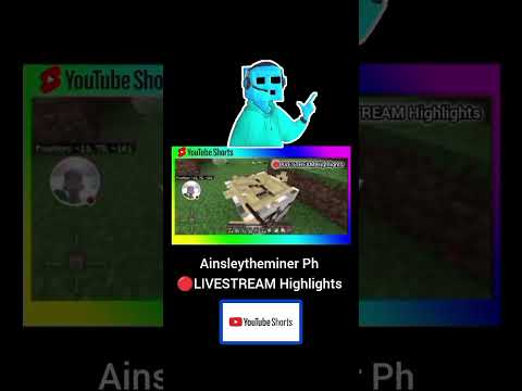 #YoutubeShorts Ainsleytheminer Ph is Live! (Livestream Highlights) #Shorts