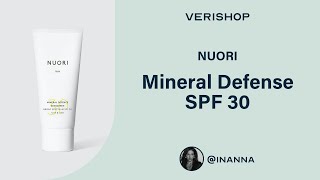 NUORI Mineral Defense SPF 30 Review