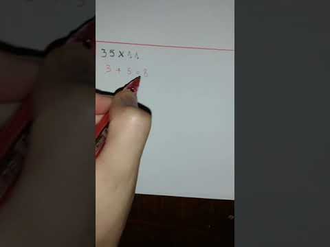 Multiply by 11 | math calculation tricks #mathstricks #shorts