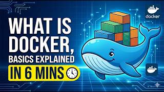 What is Docker  | Docker Basics in 6 Minutes: From Zero to Container Hero! 🐋🚀