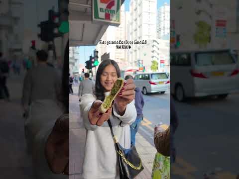 TRYING THE VIRAL PISTACHIO PANCAKE IN HONG KONG 🥞 #pistachio #hongkong #hkfood #hongkongfoodie