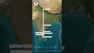 The Mysterious Alignment of 7 Shiva Temples in India #shorts #viralshorts #education