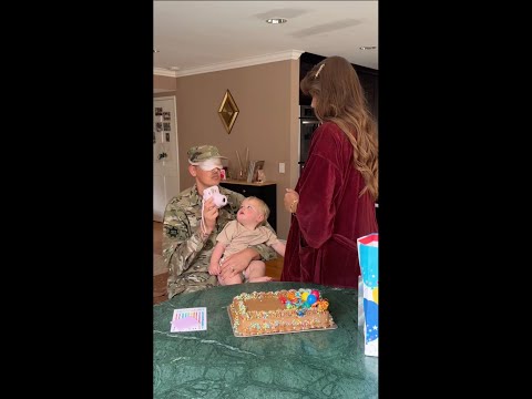 Soldier has his life changed FOREVER after seeing underneath his pregnant wife's robe 🤯