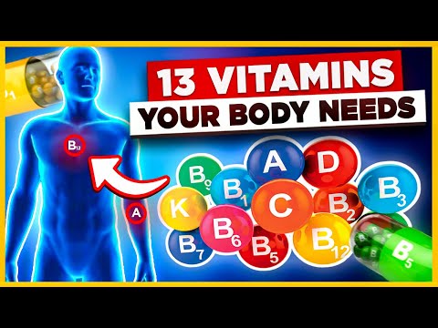 13 Vitamins Your Body Needs in under 1 minute