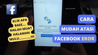 HOW TO SOLVE FACEBOOK ERROR | RESTORE PAGE